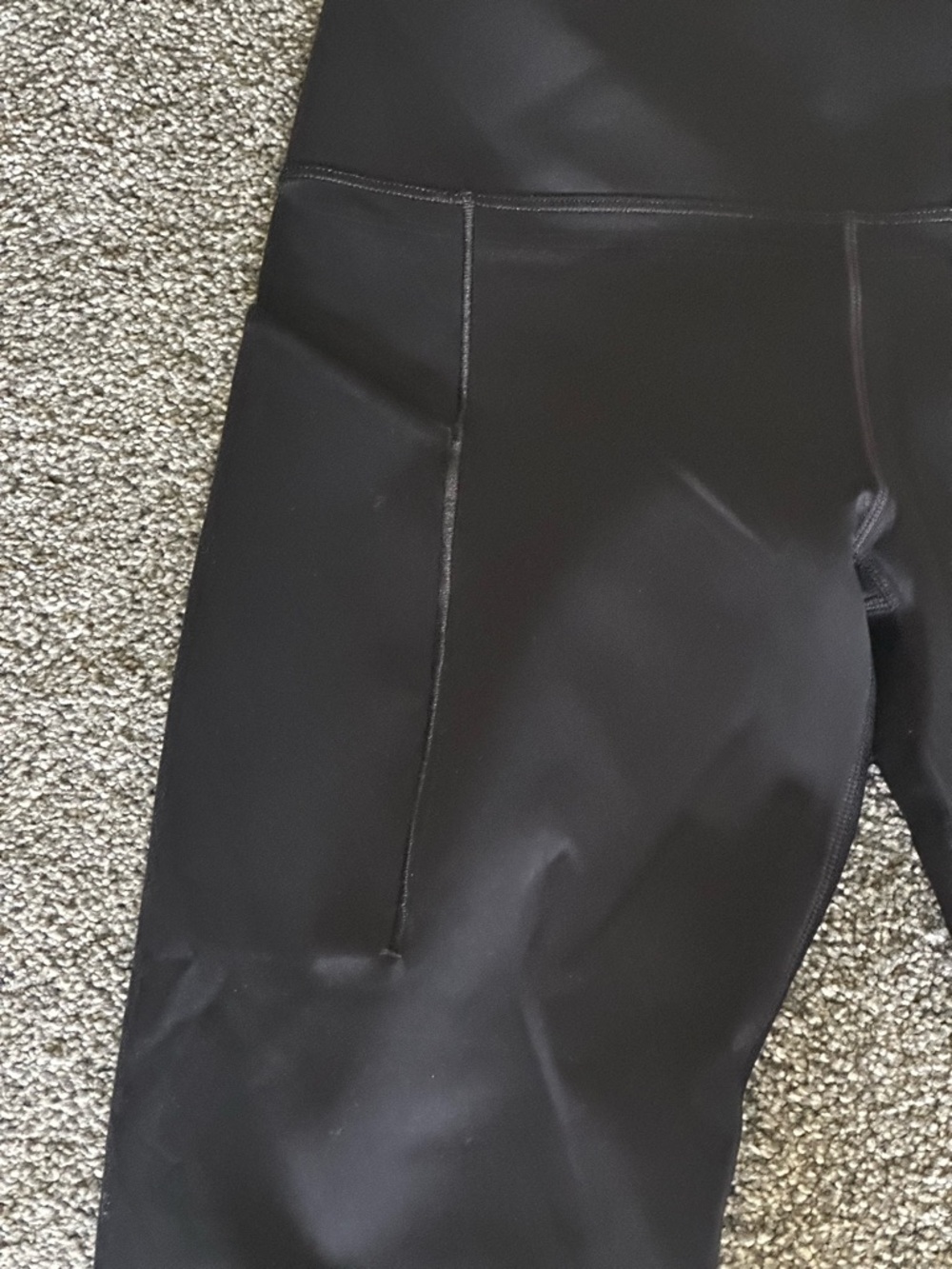Nike Dri-FIT Go Firm-Support High-Waisted Cropped Tighs - with Side Pocket - Picture 12 of 12